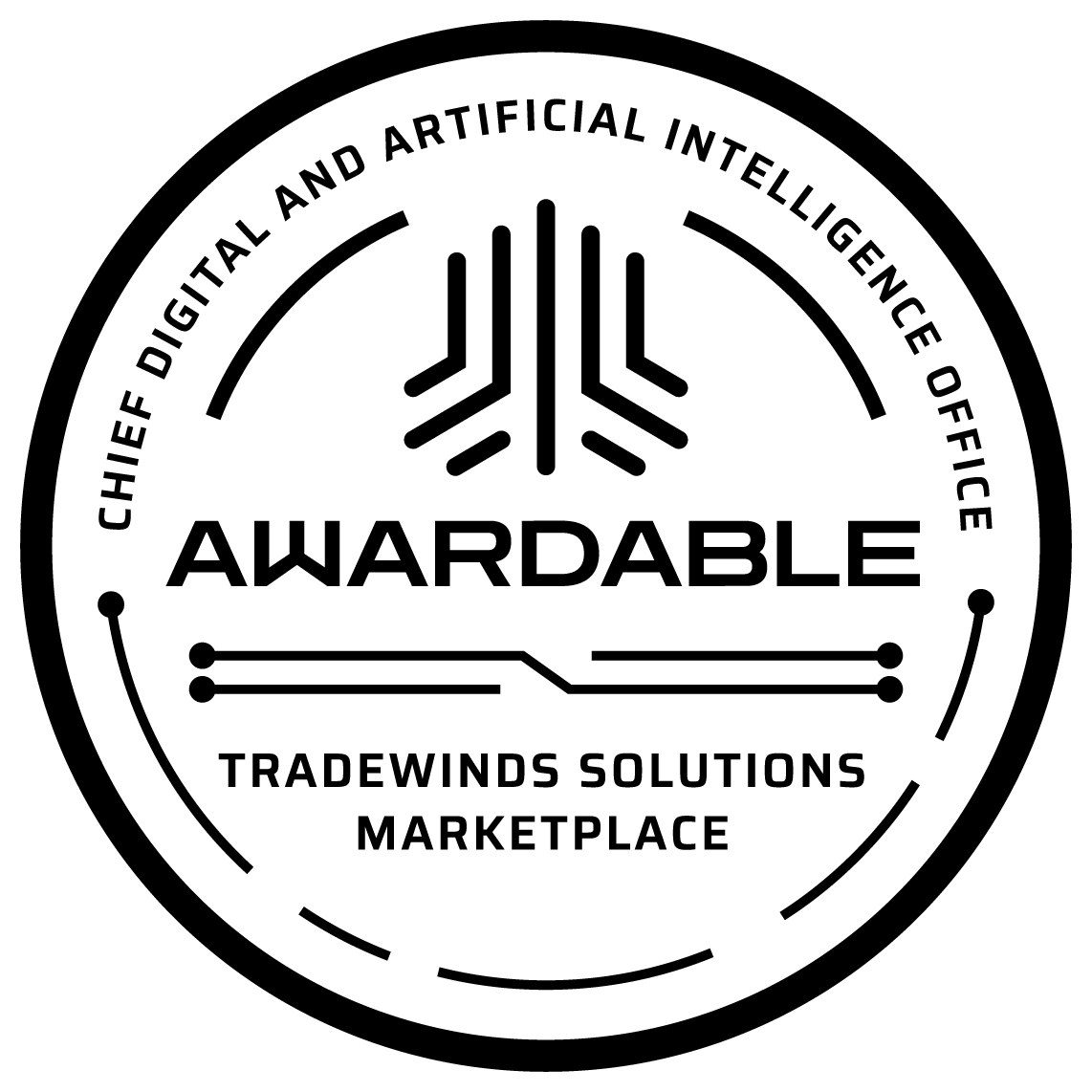 CDAO Tradewinds Solutions Marketplace Awardable badge